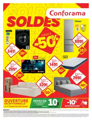Conforama (geldig t/m 21-07)