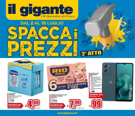 Volantino Il Gigante (valido fino al 15-07)