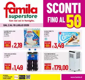 Volantino Famila Superstore Pagina 1