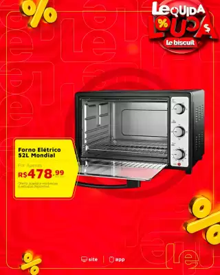 Encarte Le Biscuit (válido até 8-07)