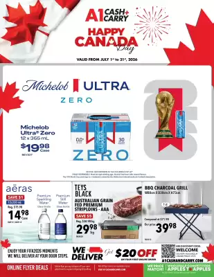 A1 Cash And Carry flyer (valid until 31-07)
