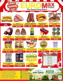 EuroMax Foods flyer Page 1