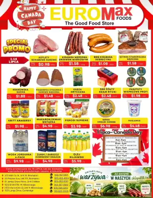EuroMax Foods flyer (valid until 14-07)