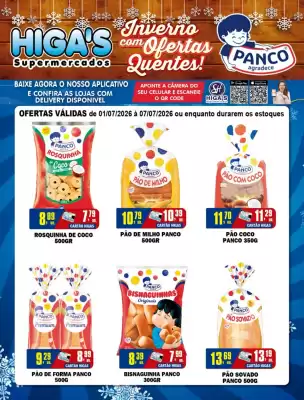 Folheto Higa's Supermercado (válido até 7-07)