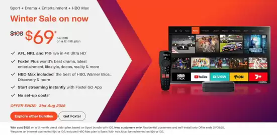 Foxtel catalogue Page 1