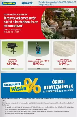 Praktiker (érvényes eddig: 27-07)