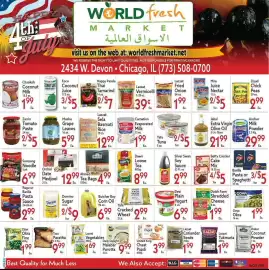World Fresh Market weekly ad week 27 Page 1