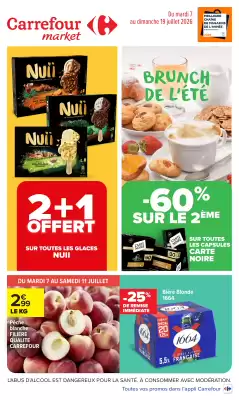 Catalogue Carrefour Market (valable jusqu'au 19-07)