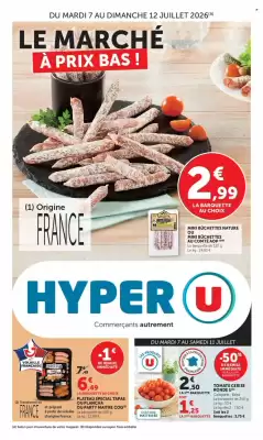 Catalogue Hyper U (valable jusqu'au 12-07)