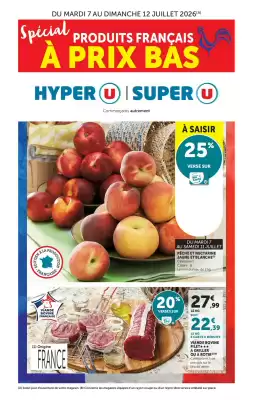 Super U (valable jusqu'au 12-07)