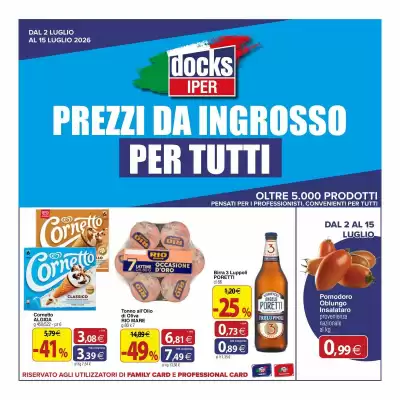 Docks Cash&Carry (valido fino al 15-07)