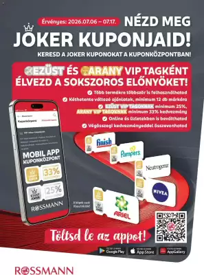 Rossmann akciós újság