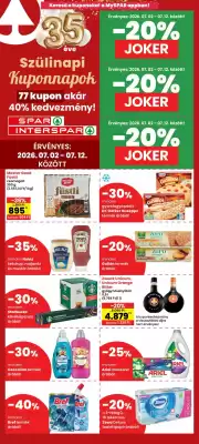 Interspar akciós újság (érvényes eddig: 12-07)