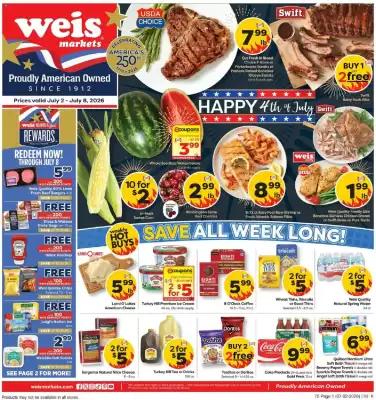Weis Markets weekly ad