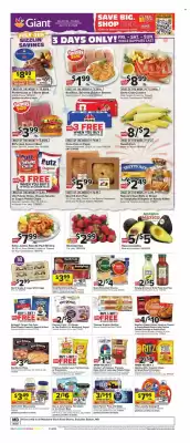 Giant Food weekly ad (valid until 9-07)