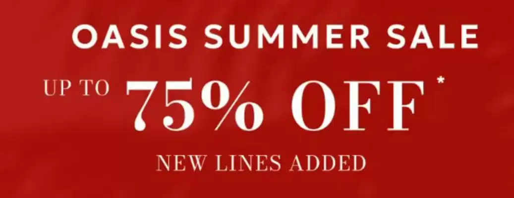 Oasis (valid until 23-07)