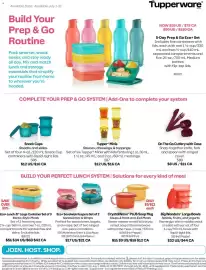Tupperware flyer Page 1
