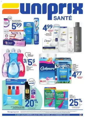 Uniprix flyer (valid until 8-07)