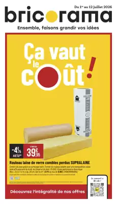Catalogue Bricorama (valable jusqu'au 12-07)