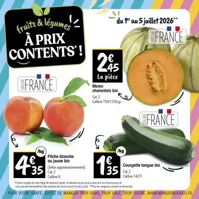 Les Comptoirs de la Bio (valable jusqu'au 5-07)