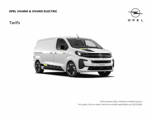 Opel (valable jusqu'au 31-12)