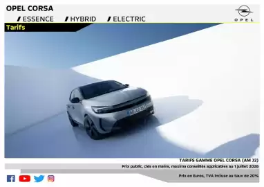 Catalogue Opel page 1