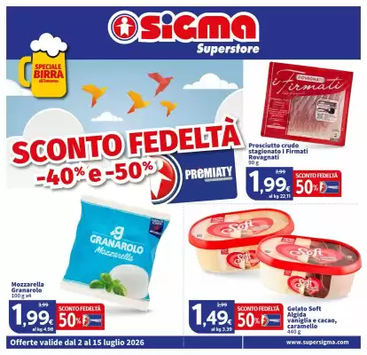 Volantino Sigma Superstore (valido fino al 15-07)