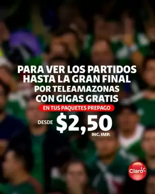 Claro (válido hasta 31-07)