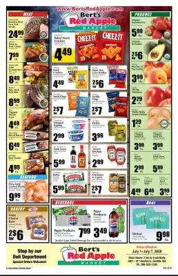 Bert's Red Apple (valid until 7-07)