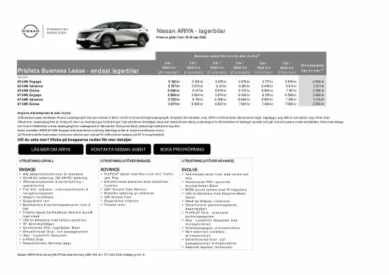 Nissan (giltig till och med 30-09)