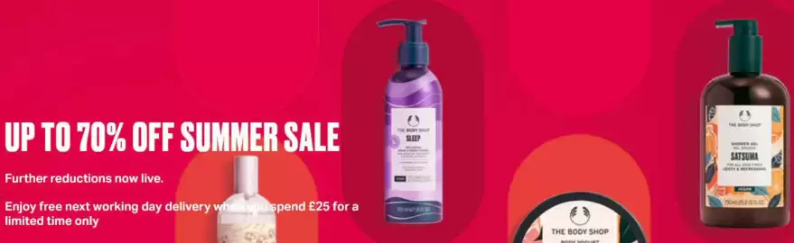 The Body Shop leaflet Page 1
