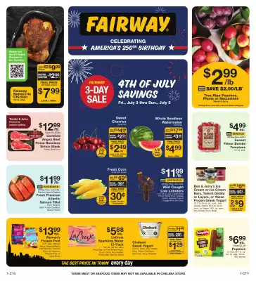 Fairway Store Market weekly ad (valid until 9-07)