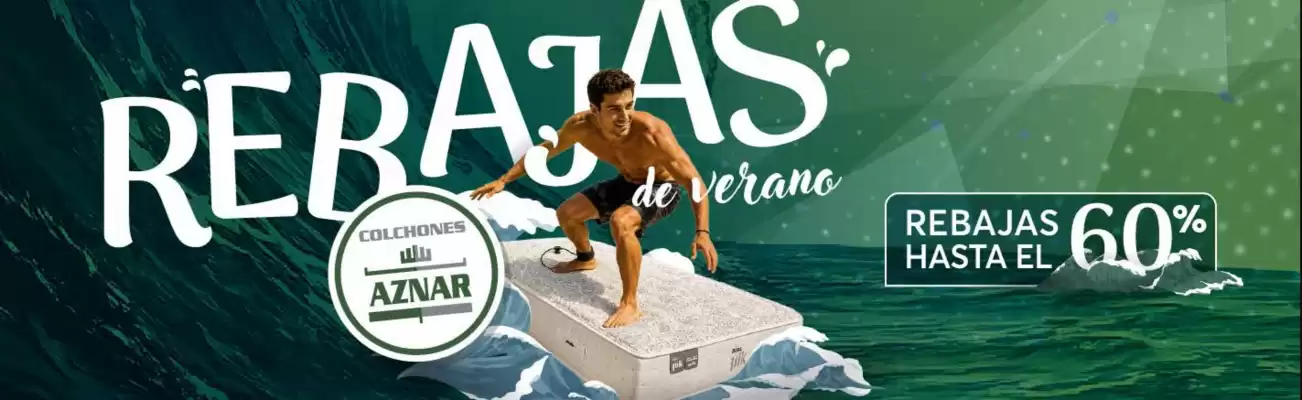 Colchones Aznar (válido hasta el 31-07)