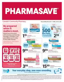 Pharmasave flyer Page 1