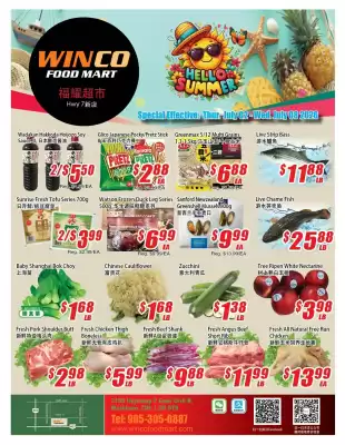 WinCo Food Mart (valid until 8-07)
