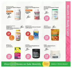 Community Natural Foods flyer Page 4