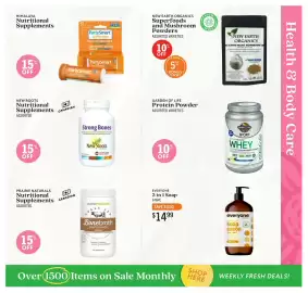 Community Natural Foods flyer Page 5