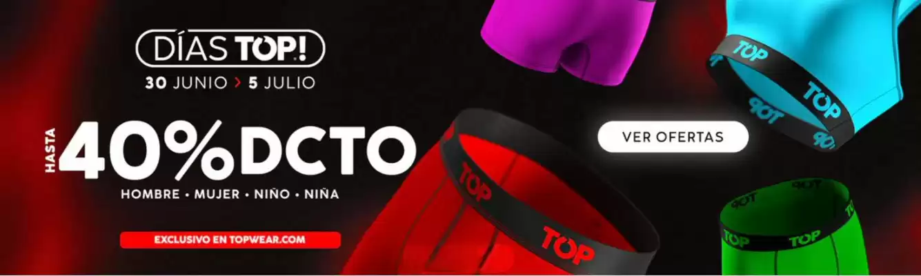 Top Underwear (válido hasta 7-07)
