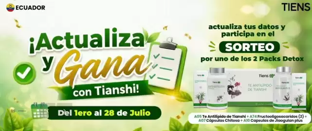 Catálogo Tiens Página 1