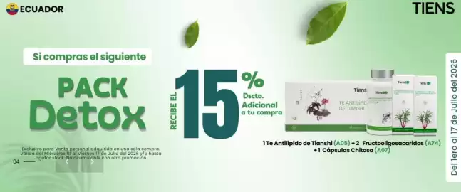 Catálogo Tiens Página 5