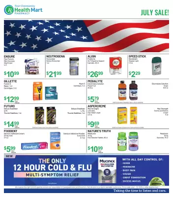 Health Mart (valid until 31-07)