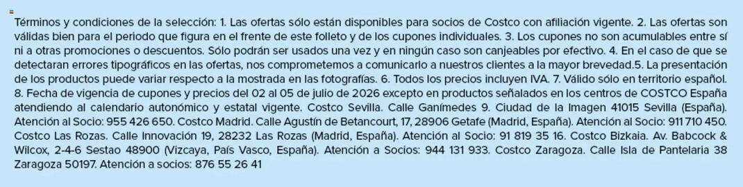 Catálogo Costco Página 4
