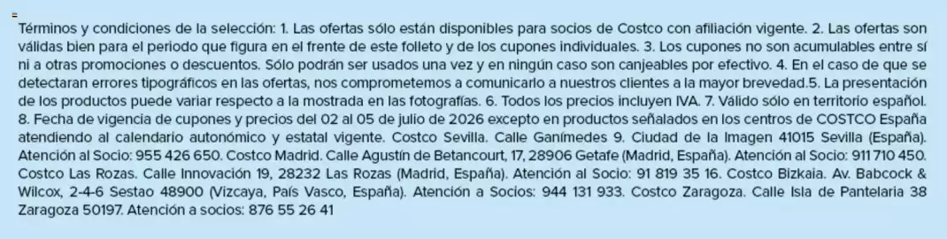 Catálogo Costco Página 4