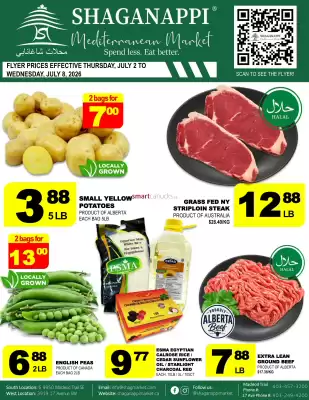 Shaganappi Mediterranean Market (valid until 8-07)