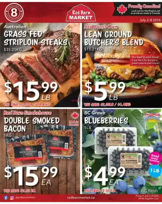 Red Barn Market (valid until 8-07)