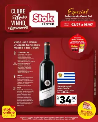 Stok Center (válido até 8-07)