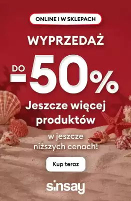 Sinsay gazetka (ważność do 8-07)