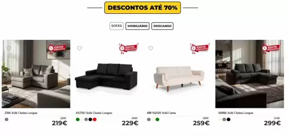 Folheto Feira dos Sofás Página 1