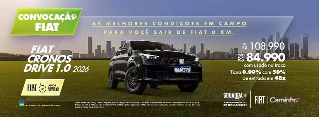 Fiat (válido até 2-07)