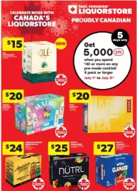 Real Canadian Liquorstore flyer week 27 Page 1